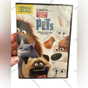 Illumination Presents Secret Life Of Pets Includes 3 Mini Movies DVD Sealed New